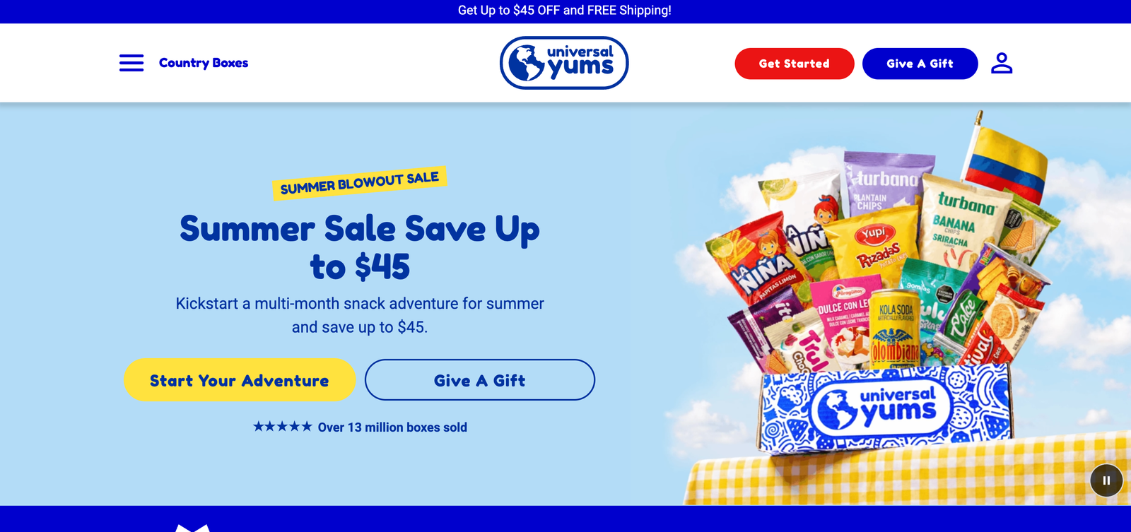 e-commerce website